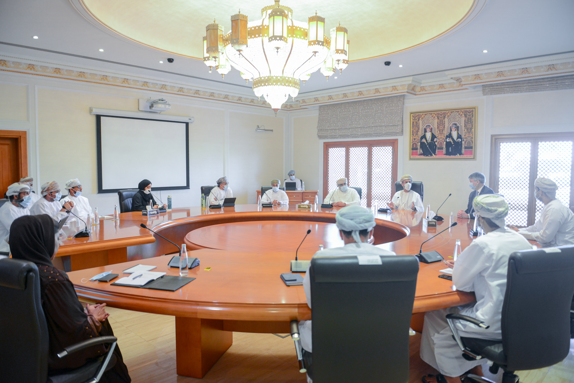 <p>The Environment Authority held a joint meeting with the Petroleum Development Oman, in the presence of His Excellency Dr. Abdullah bin Ali Al-Omari, Chairman of the Environment Authority, and Raoul Restucci, Director General of Petroleum Development Oman, where a number of important topics were reviewed, and the meeting began with a speech by His Excellency the President of the Authority in which he addressed aspects of the existing cooperation between the Authority The PDO and the need to apply best practices in the field of environmental work and develop it to keep pace with Oman Vision 2040 and its foundations and national goals, this meeting included several topics on the application of a lean methodology and projects implemented in the authority, and about environmental laboratories and addressing some environmental problems, research and studies, the green award and the best initiative An environment to reduce plastic pollution, and the national initiative 10 million wild trees, where Dr. Maryam bint Muhammad Al-Busaidiya presented an overview of aspects of cooperation in the field of research and studies in several topics that dealt with the fields of reuse of natural resources and their sustainable use, and other research projects and requirements of this stage, and the meeting addressed As well as an overview of the Lean methodology presented by Abdullah bin Hamad Al Rasbi, in which he touched on the stages of applying the pain The training methodology and requirements for its implementation in the authority, and Talib bin Ali Al-Abri presented an overview of the training and future plan proposed in the authority, and this meeting comes as a translation of the authority’s keenness to build a qualitative institutional partnership to ensure the achievement of the authority’s vision in developing the process of environmental work in the Sultanate and enhancing environmental awareness for various segments of society</p>